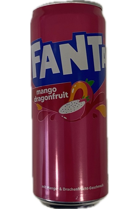 Fanta mango dragonfruit 33cl